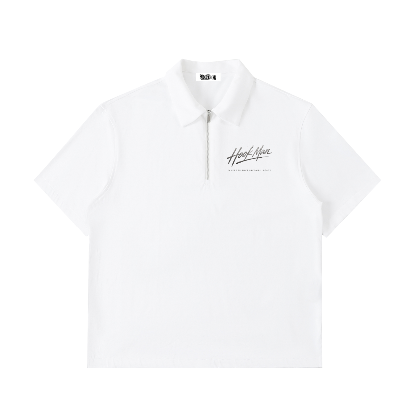 Half-Zip Cotton Polo Shirt